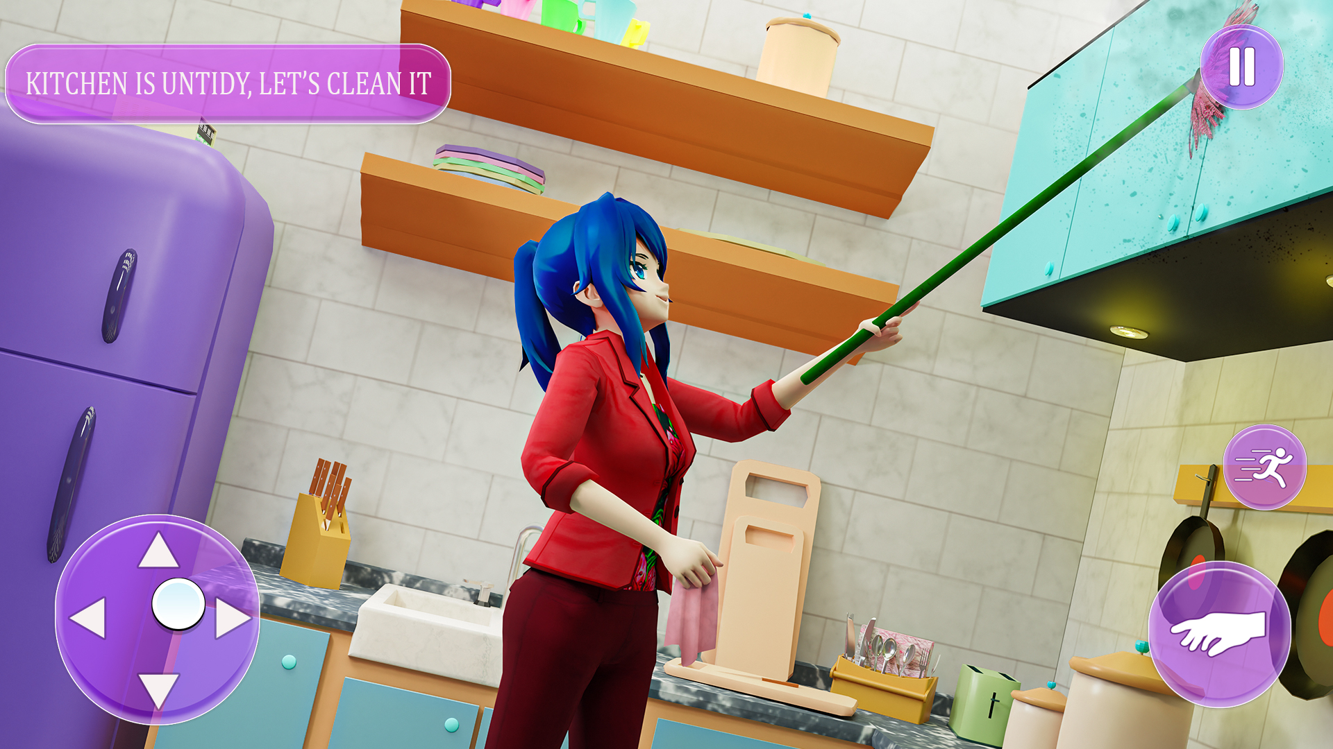 اسکرین شات 4 بازی Anime Mother Simulator 3d