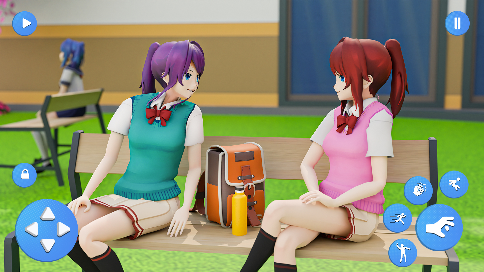 اسکرین شات 4 بازی Anime Highschool Girl Life Sim