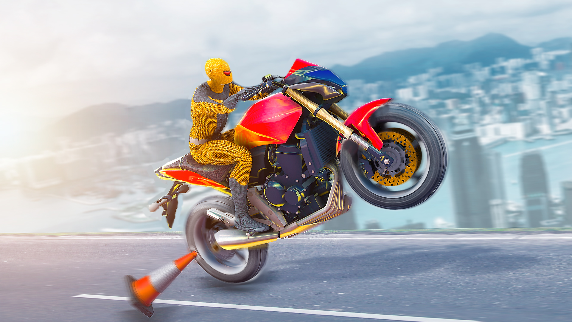 اسکرین شات 4 بازی Moto Race Stunt Motorbike Game