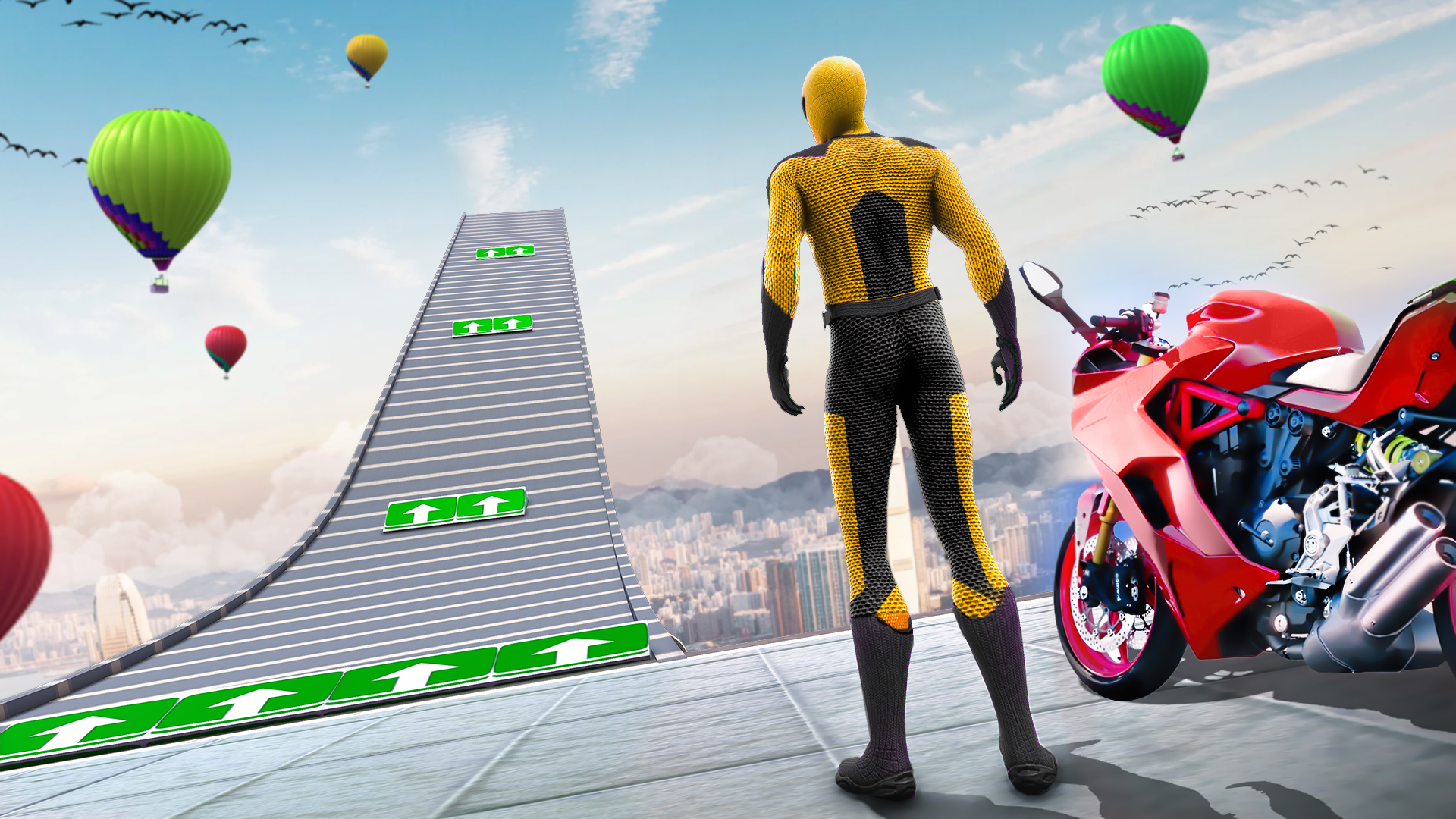 اسکرین شات 5 بازی Moto Race Stunt Motorbike Game