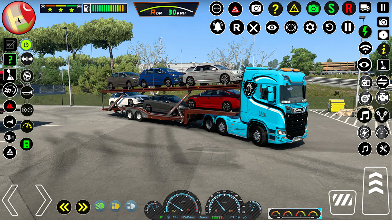 اسکرین شات 5 بازی Cars Transporter Truck Games