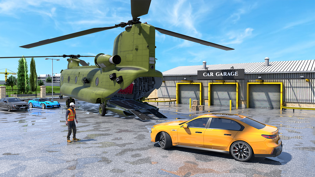 اسکرین شات 3 بازی Cars Transporter Truck Games