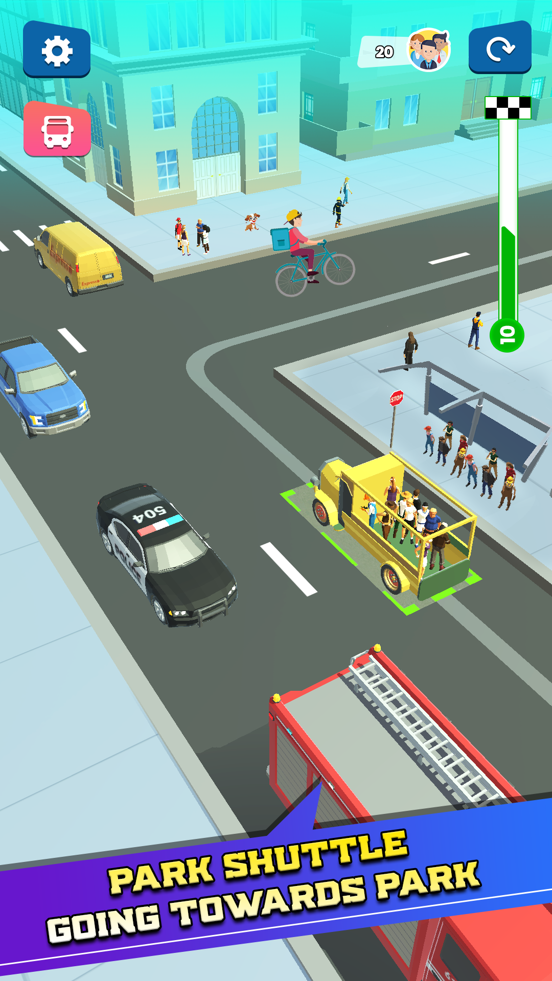 اسکرین شات 4 بازی Bus Arrival Theme Park