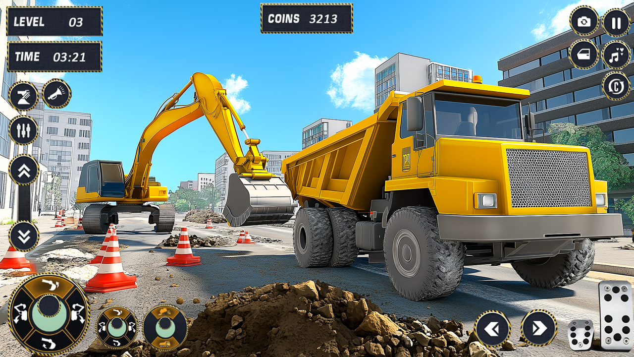 اسکرین شات 3 بازی Road Construction Builder Game