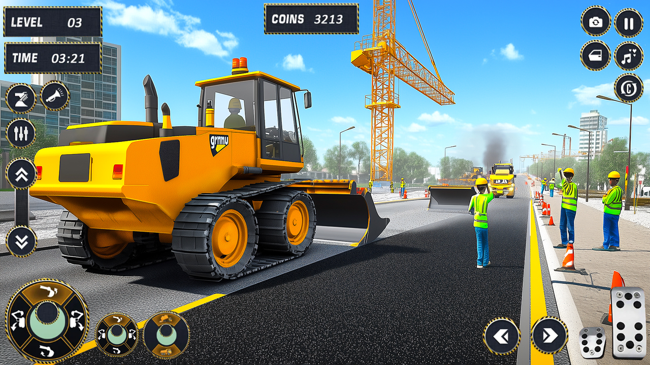 اسکرین شات 4 بازی Road Construction Builder Game