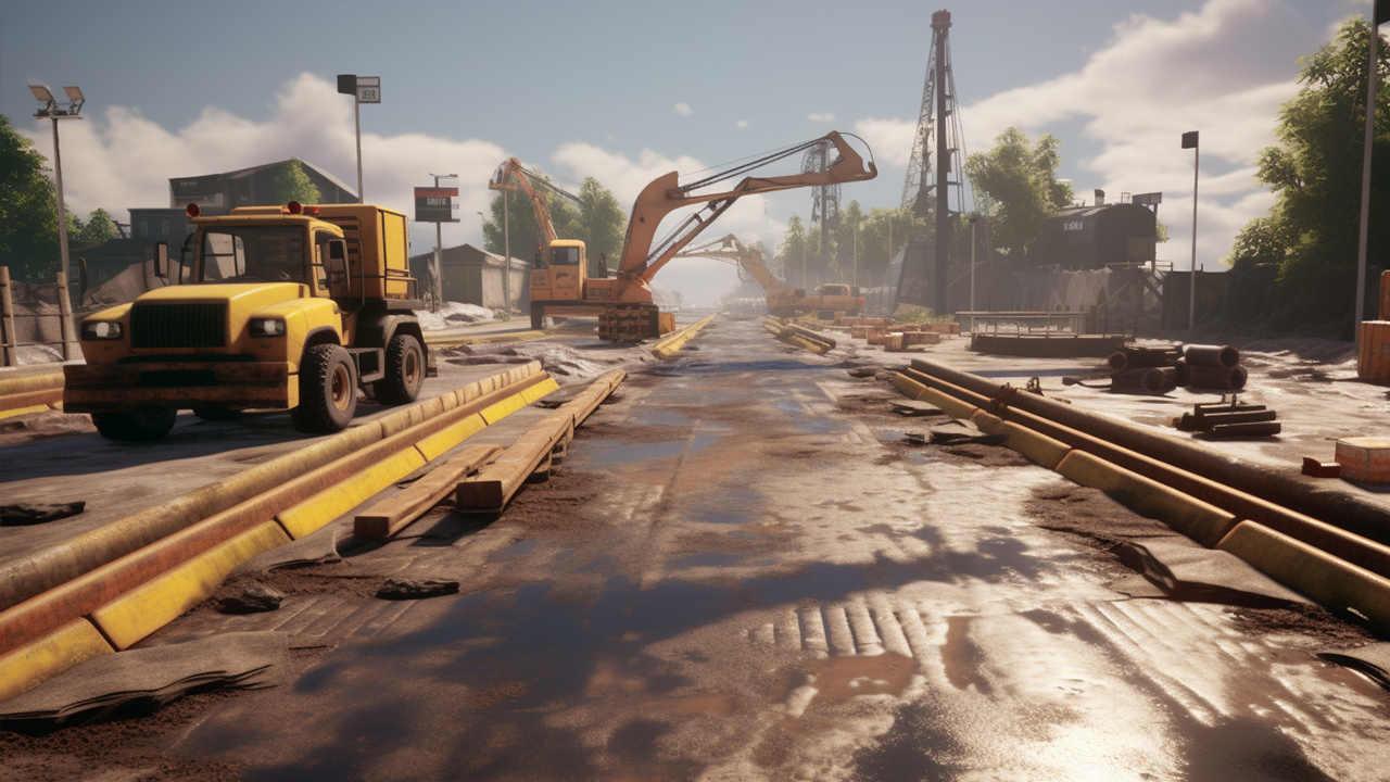 اسکرین شات 6 بازی Road Construction Builder Game