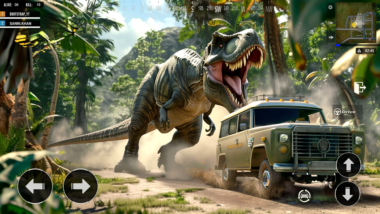 اسکرین شات 6 بازی Dinosaur Hunter Classic Games