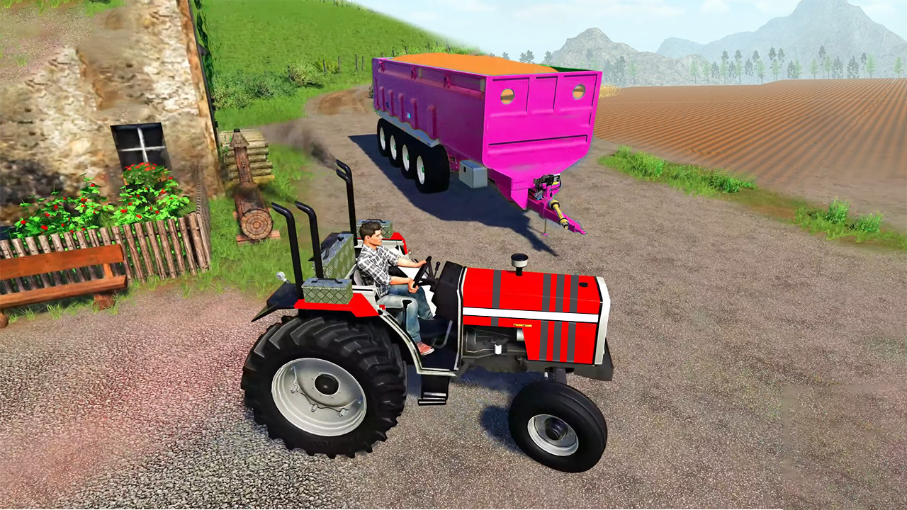 اسکرین شات 5 بازی Village Farming Game Simulator