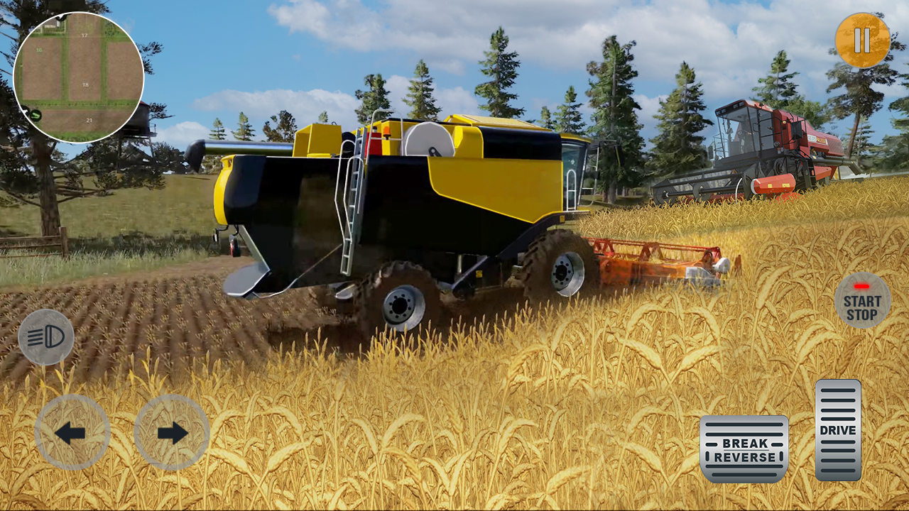 اسکرین شات 3 بازی Village Farm Tractor Driving