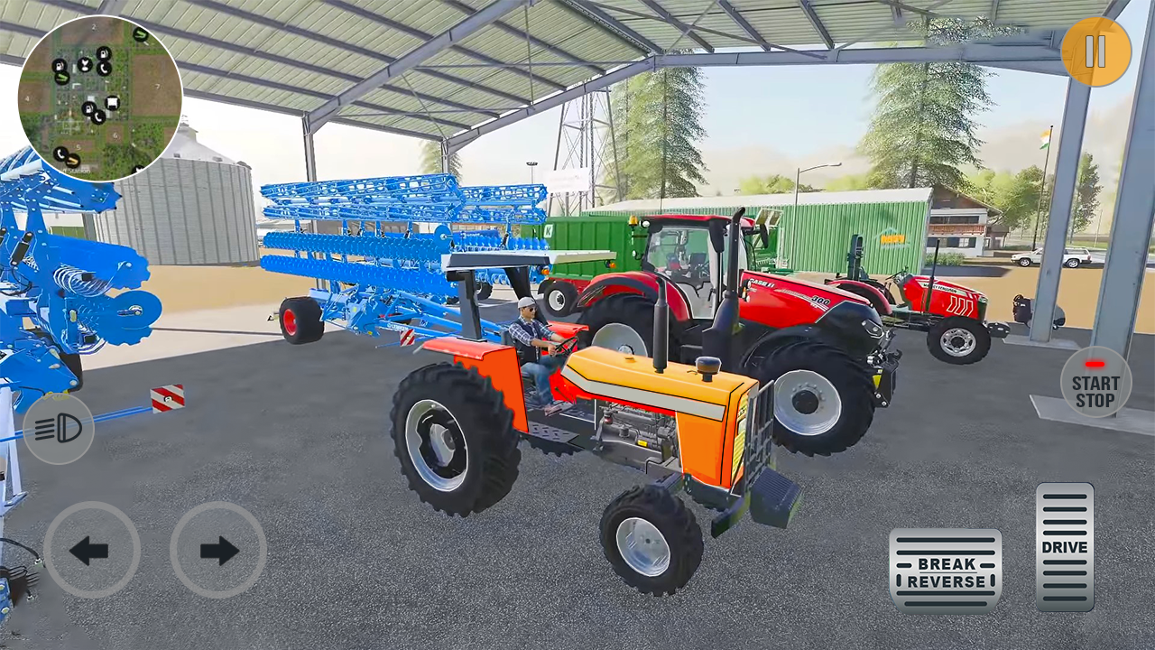 اسکرین شات 5 بازی Village Farm Tractor Driving
