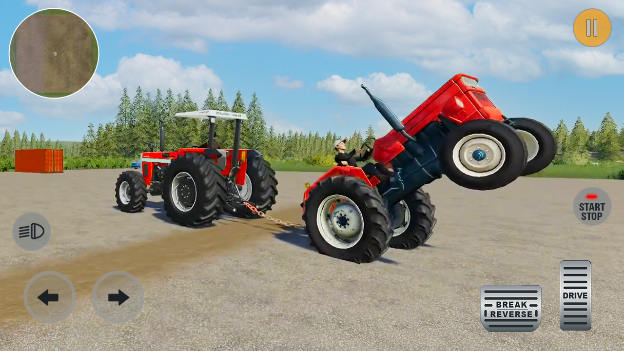 اسکرین شات 2 بازی Village Farm Tractor Driving