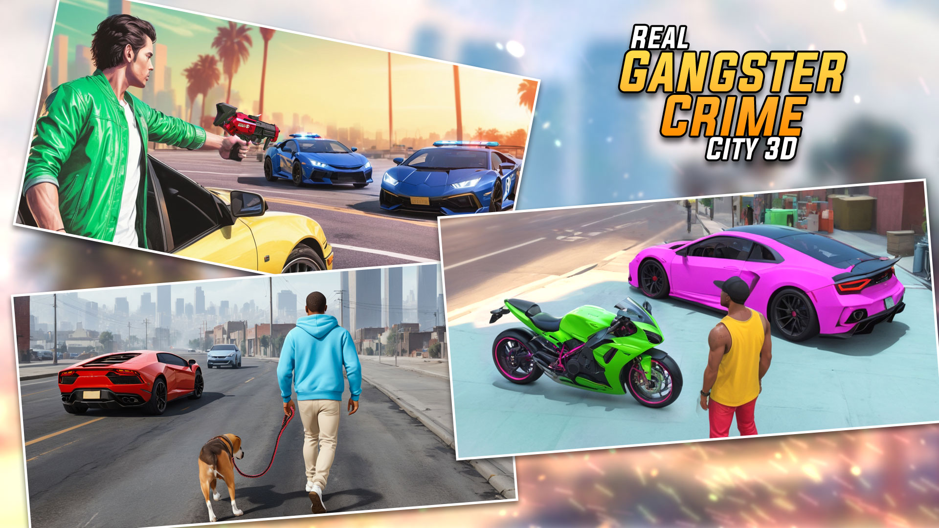 اسکرین شات 4 بازی Real Gangster Crime City 3D