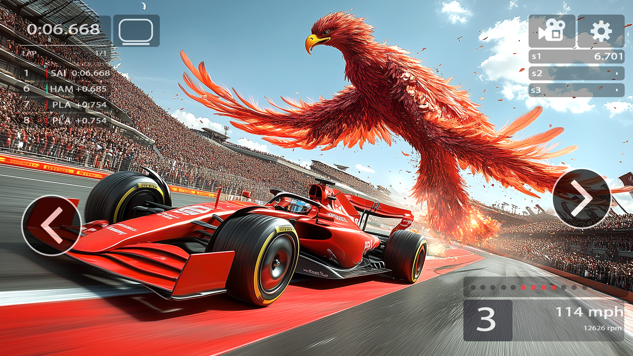 اسکرین شات 2 بازی Grand Formula Clash: Car Games