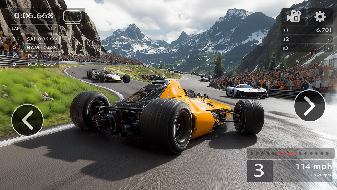 اسکرین شات 5 بازی Grand Formula Clash: Car Games