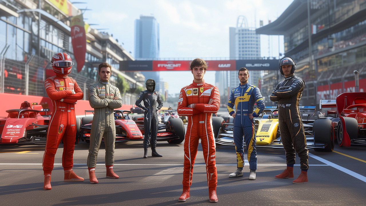 اسکرین شات 1 بازی Grand Formula Clash: Car Games