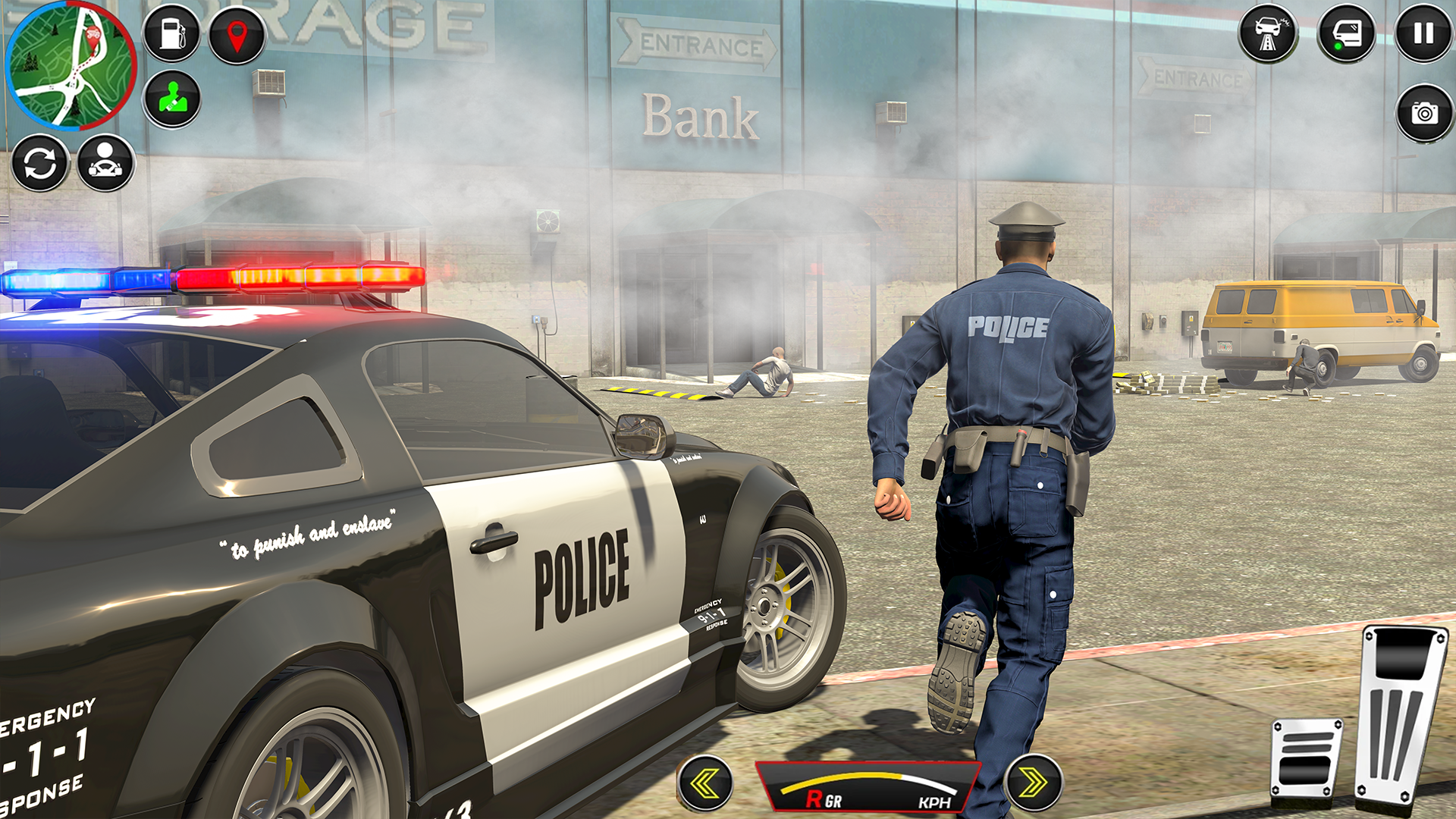 اسکرین شات 2 بازی Police Car Games: Cop Game 3D