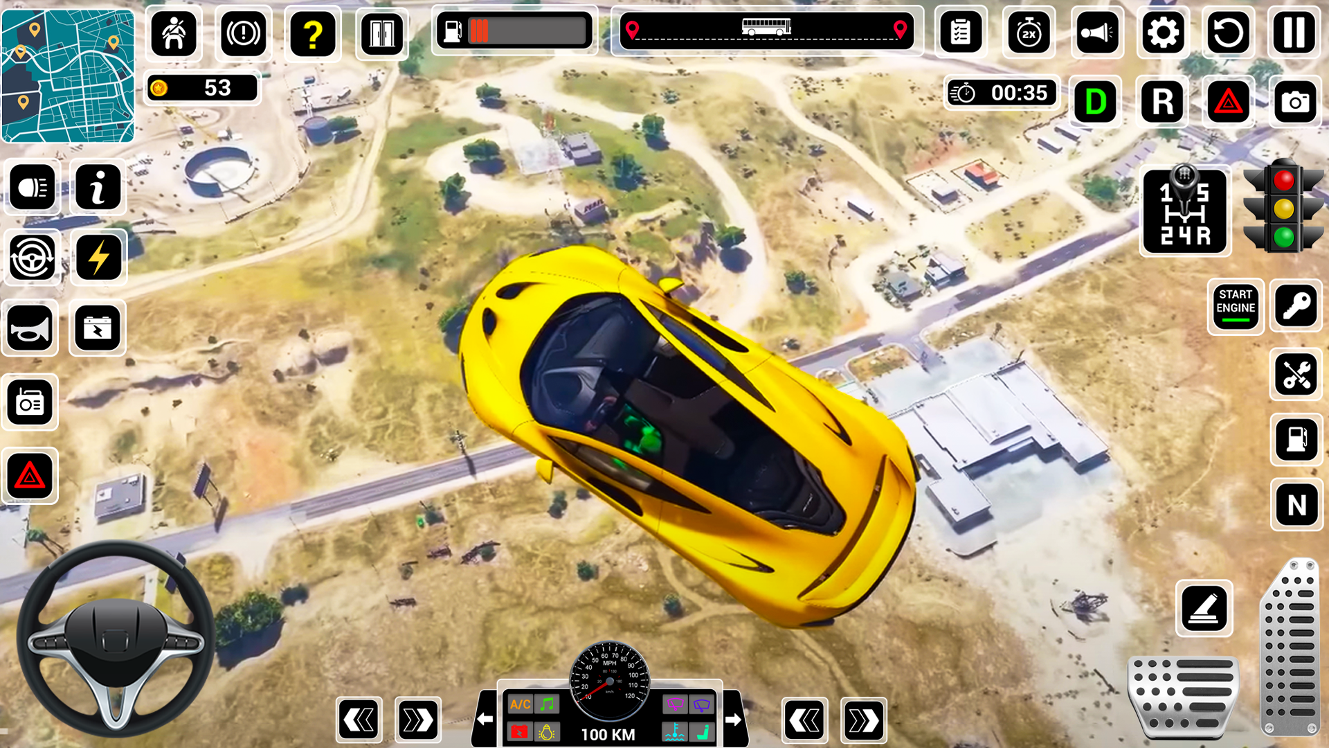 اسکرین شات 1 بازی Mega Ramp Car Stunt 3D