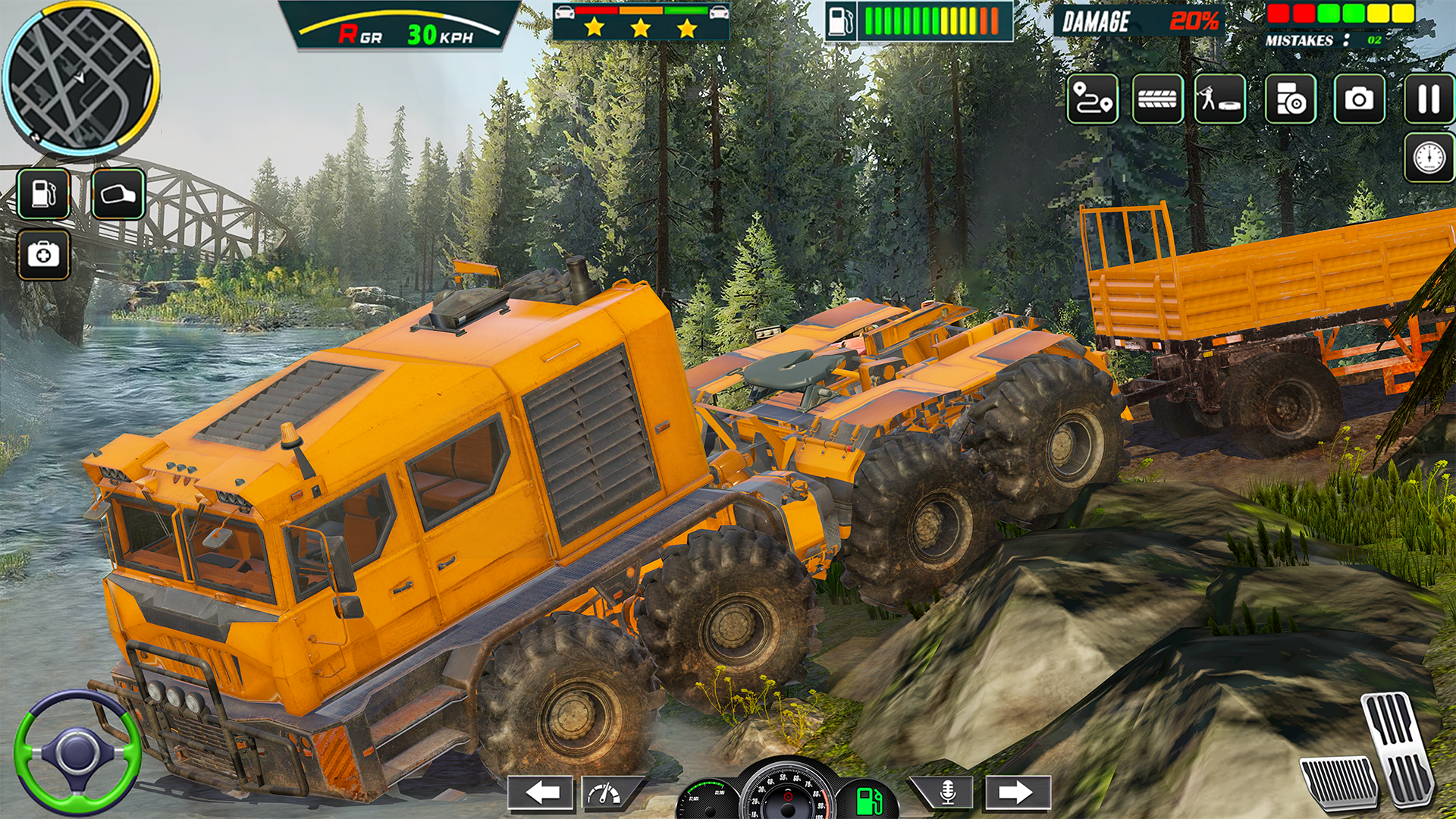اسکرین شات 1 برنامه Mud Offroad Runner Driving 3D