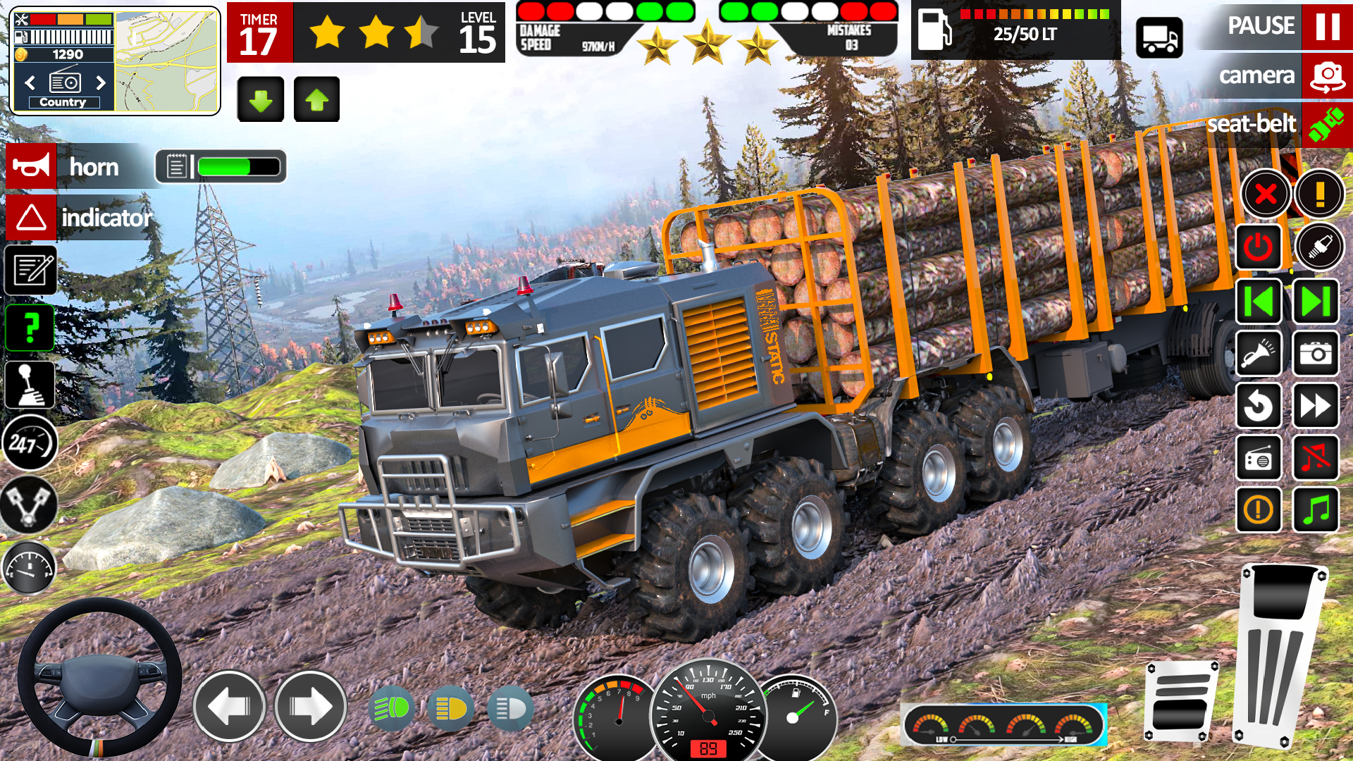 اسکرین شات 3 برنامه Mud Offroad Runner Driving 3D