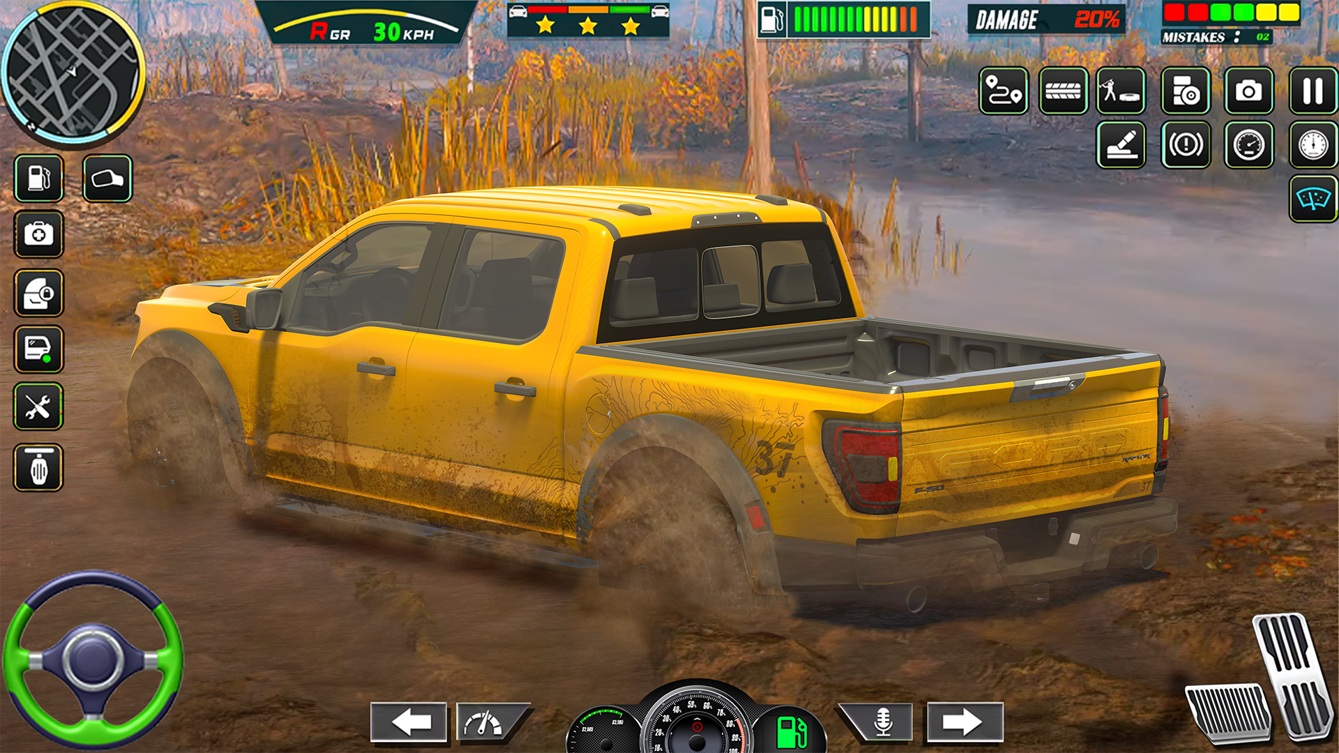 اسکرین شات 2 برنامه Mud Offroad Runner Driving 3D
