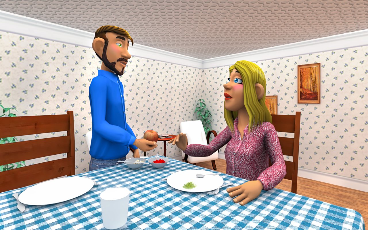 اسکرین شات 1 بازی Real Pregnant Mother Life Sim