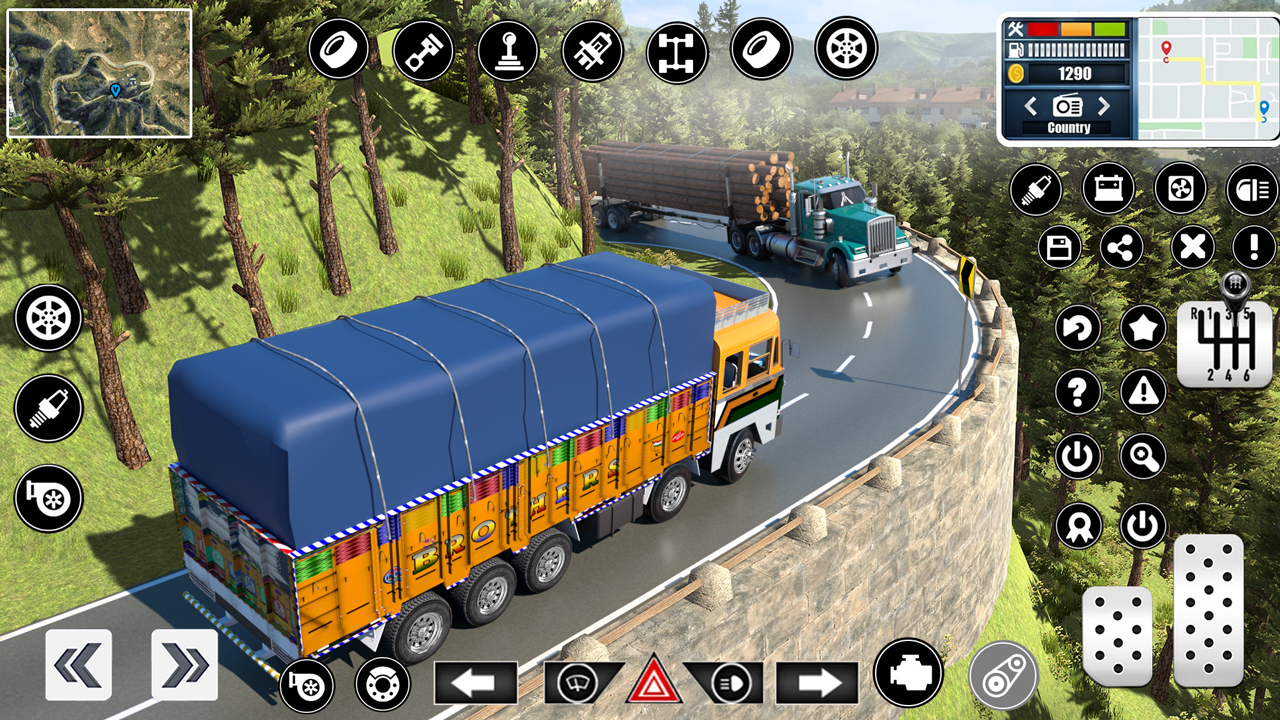 اسکرین شات 1 بازی Truck Driving Simulator Games
