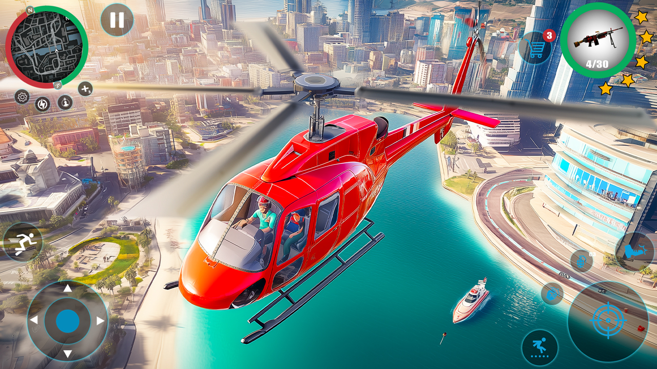 اسکرین شات 4 بازی City Ropehero: Fighting Games