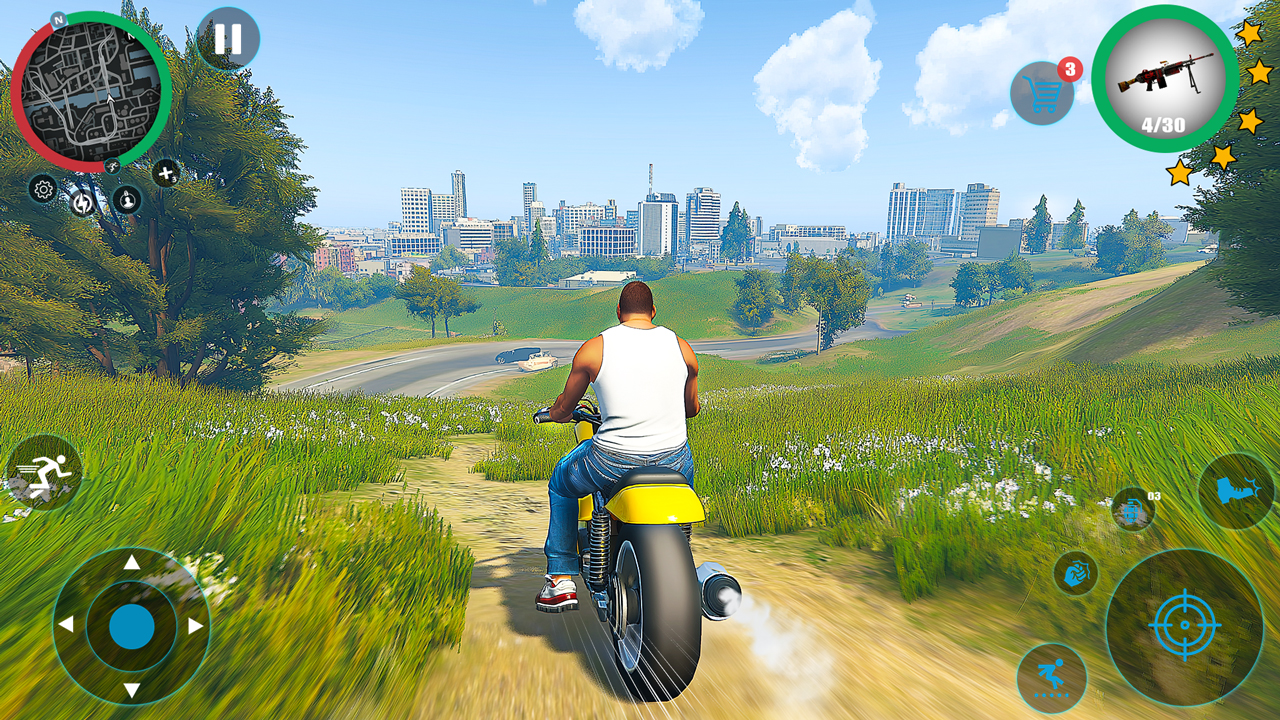 اسکرین شات 6 بازی City Ropehero: Fighting Games