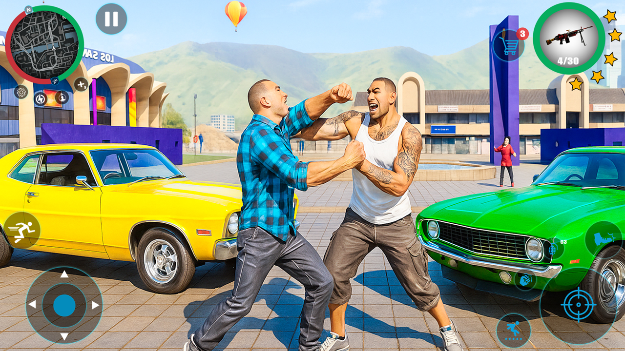 اسکرین شات 7 بازی City Ropehero: Fighting Games