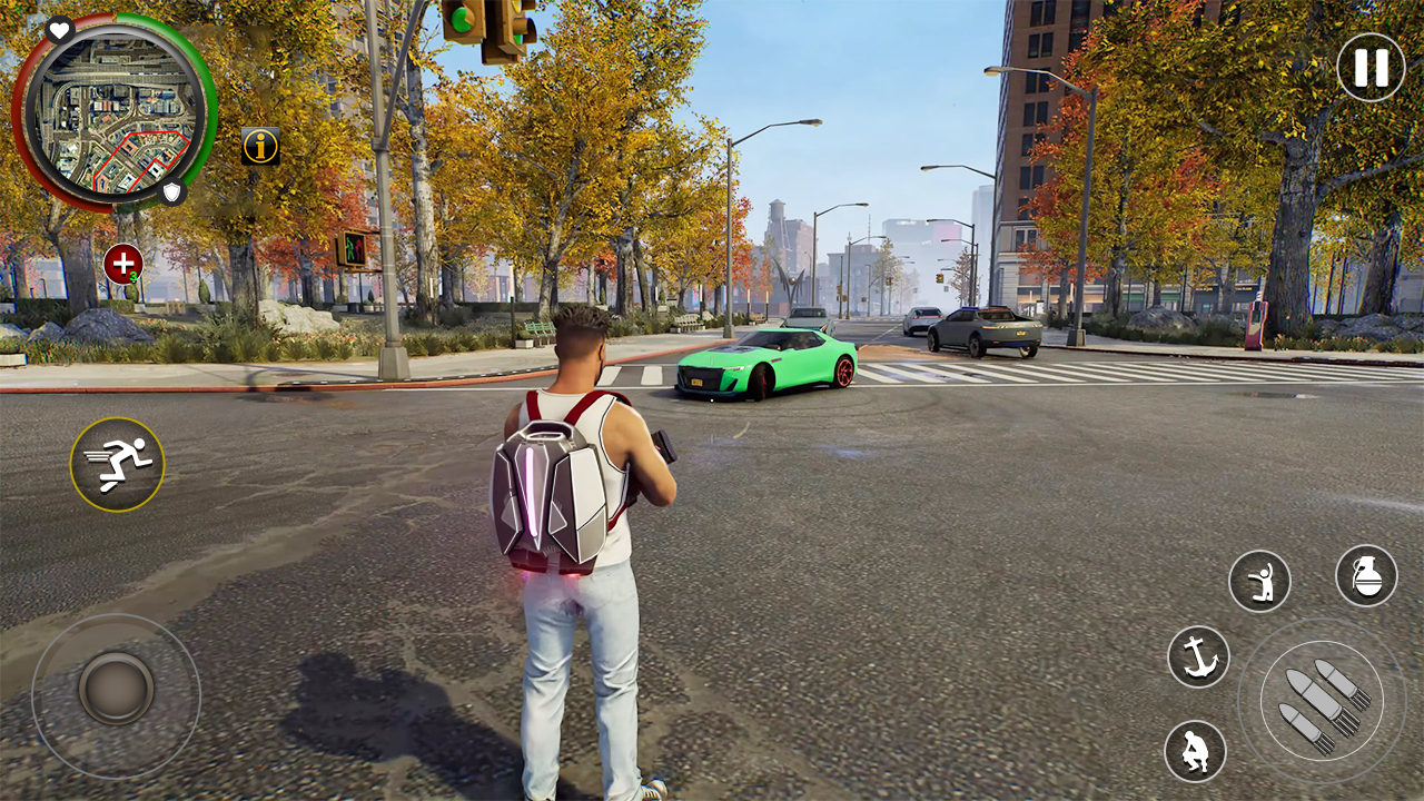 اسکرین شات 1 بازی City Ropehero: Fighting Games