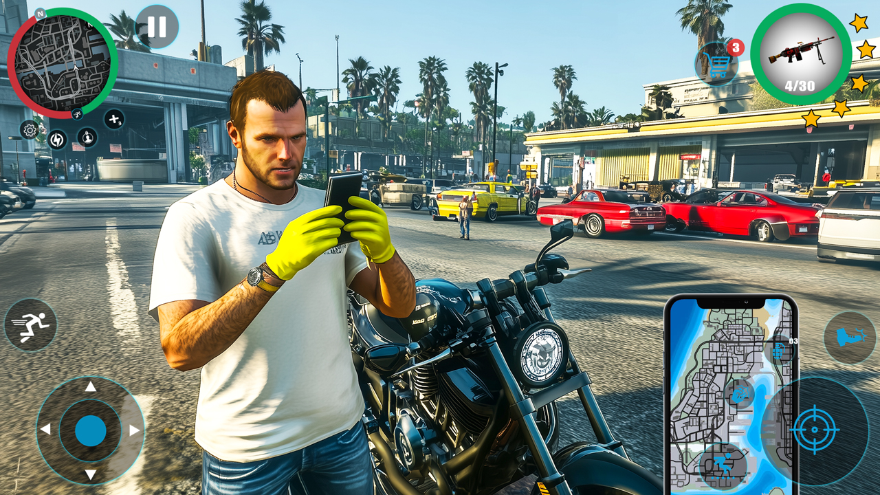 اسکرین شات 5 بازی City Ropehero: Fighting Games