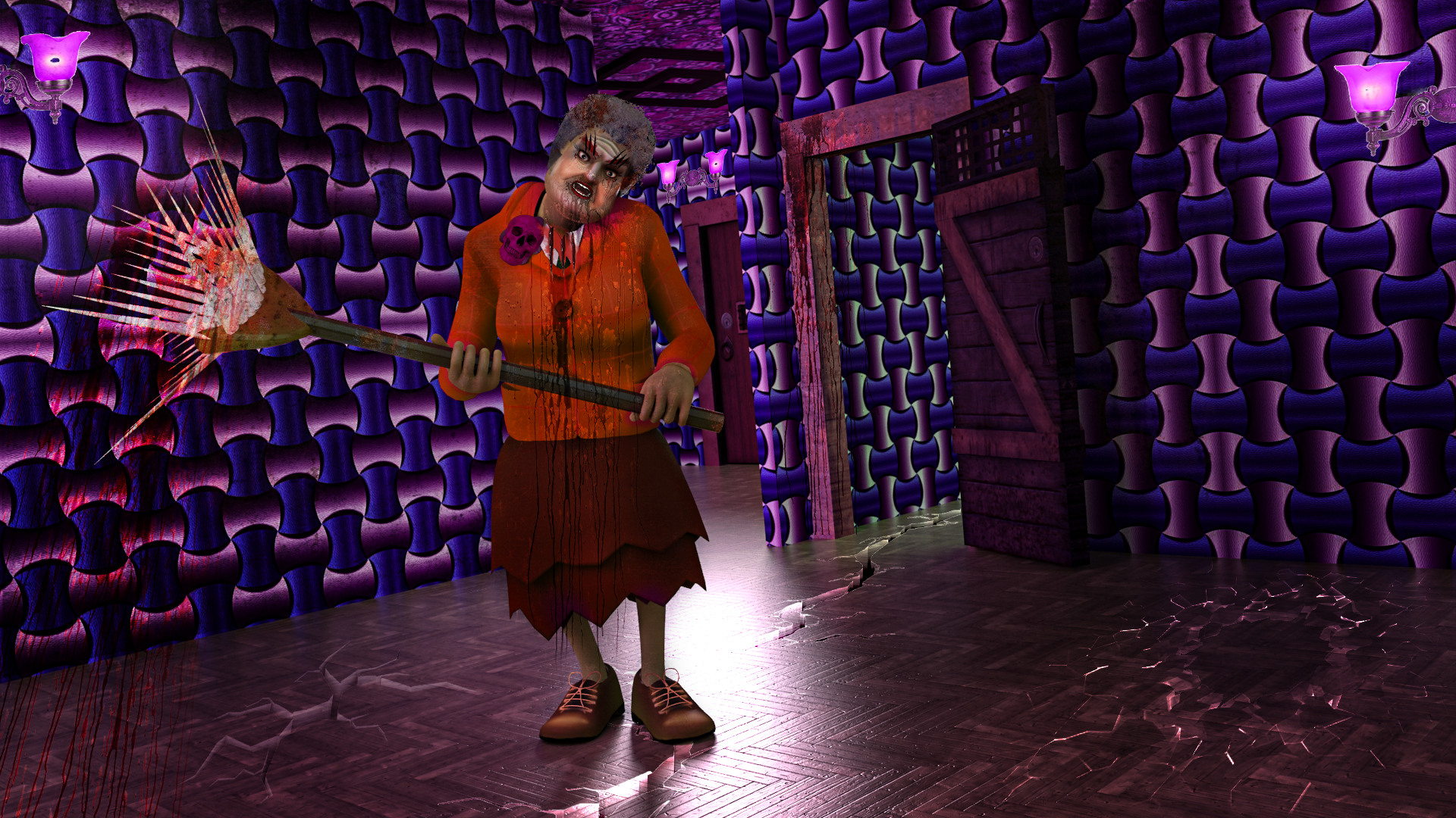 اسکرین شات 3 بازی Scary Granny Escape Neighbor
