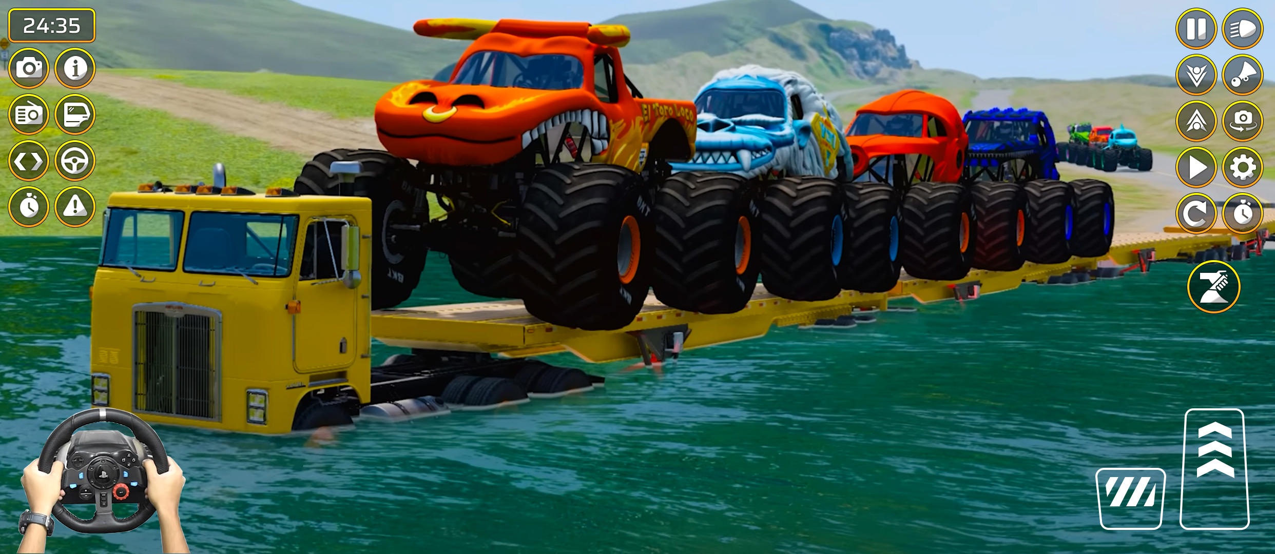 اسکرین شات 3 بازی Monster Truck Demolition Derby