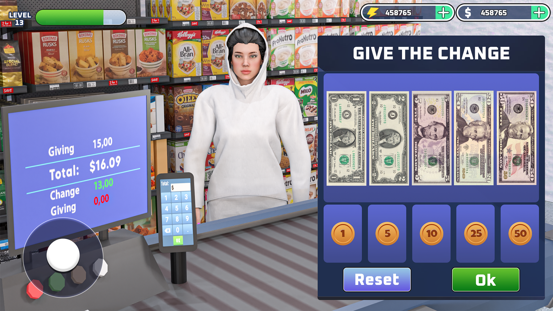 اسکرین شات 1 بازی My Supermarket Cashier Manager