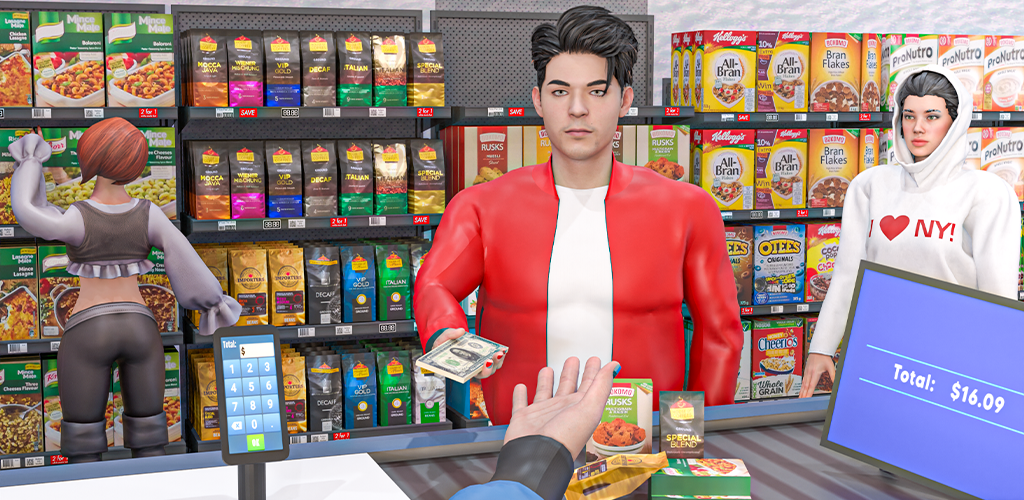 اسکرین شات 5 بازی My Supermarket Cashier Manager