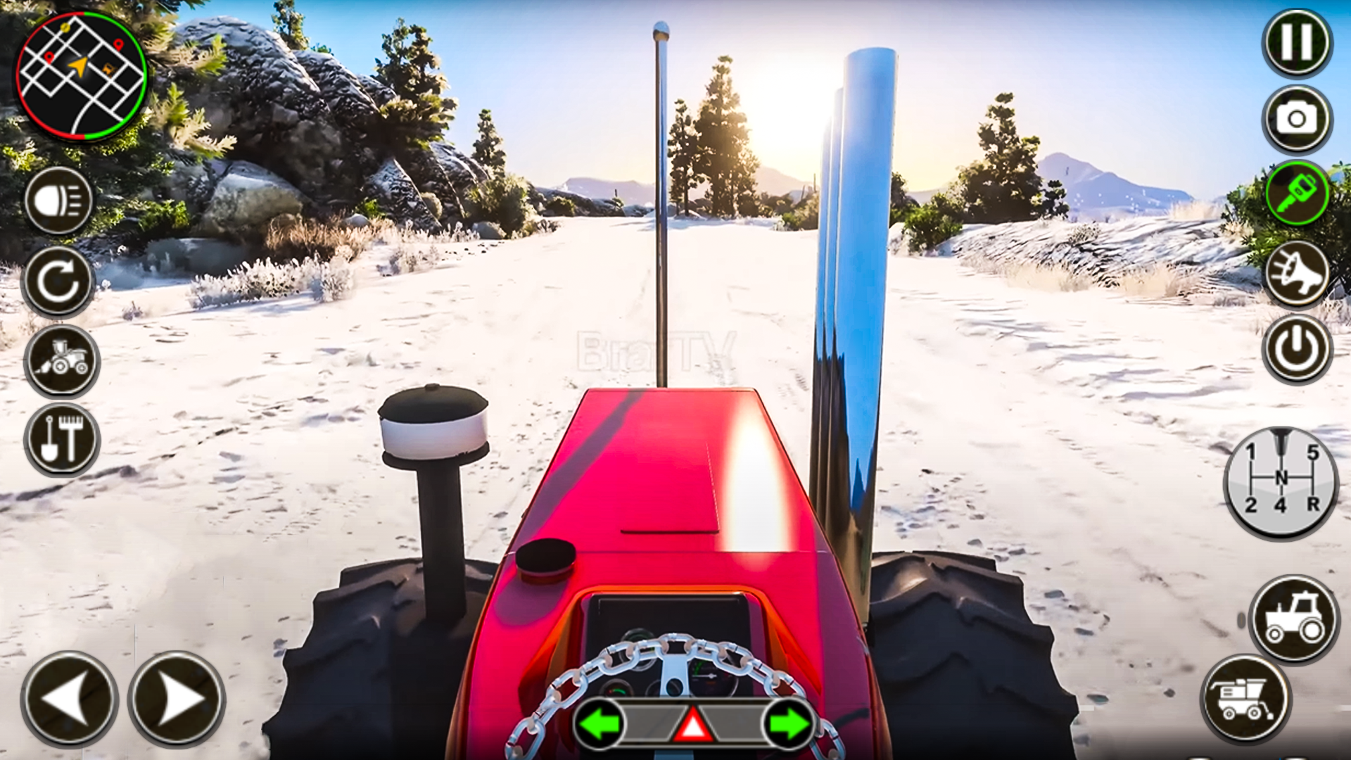 اسکرین شات 4 بازی Indian Farming Tractor Games