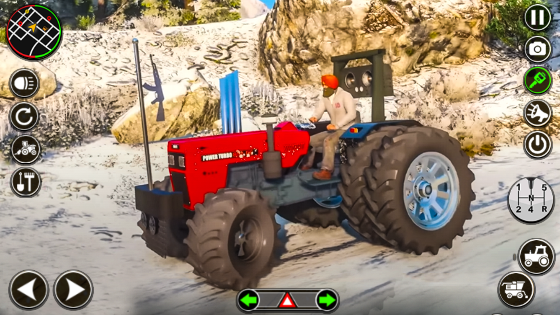 اسکرین شات 3 بازی Indian Farming Tractor Games