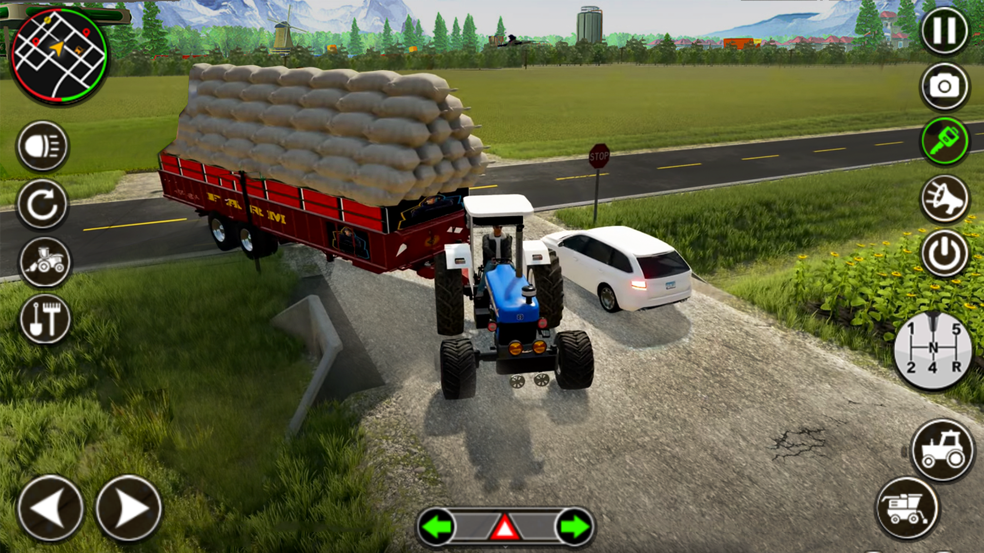 اسکرین شات 6 بازی Indian Farming Tractor Games