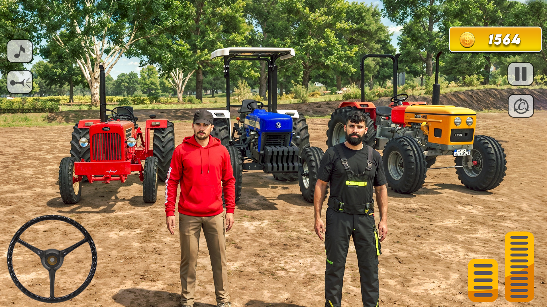 اسکرین شات 1 بازی Indian Farming Tractor Games