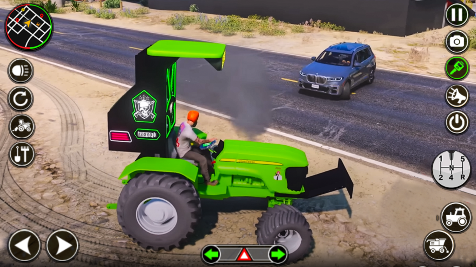 اسکرین شات 5 بازی Indian Farming Tractor Games