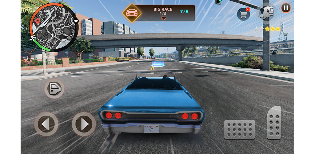 اسکرین شات 3 بازی GTA V Theft Auto Craft MCPE