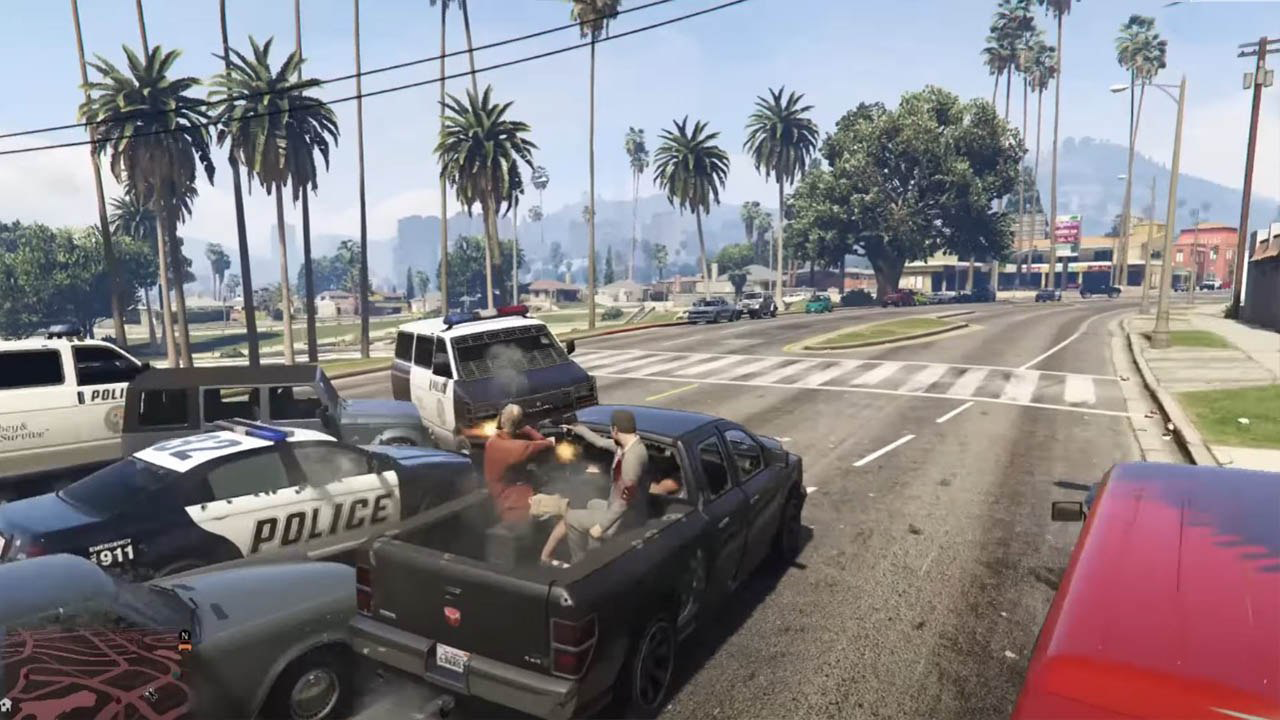 اسکرین شات 1 بازی GTA Craft Theft Auto Gangster