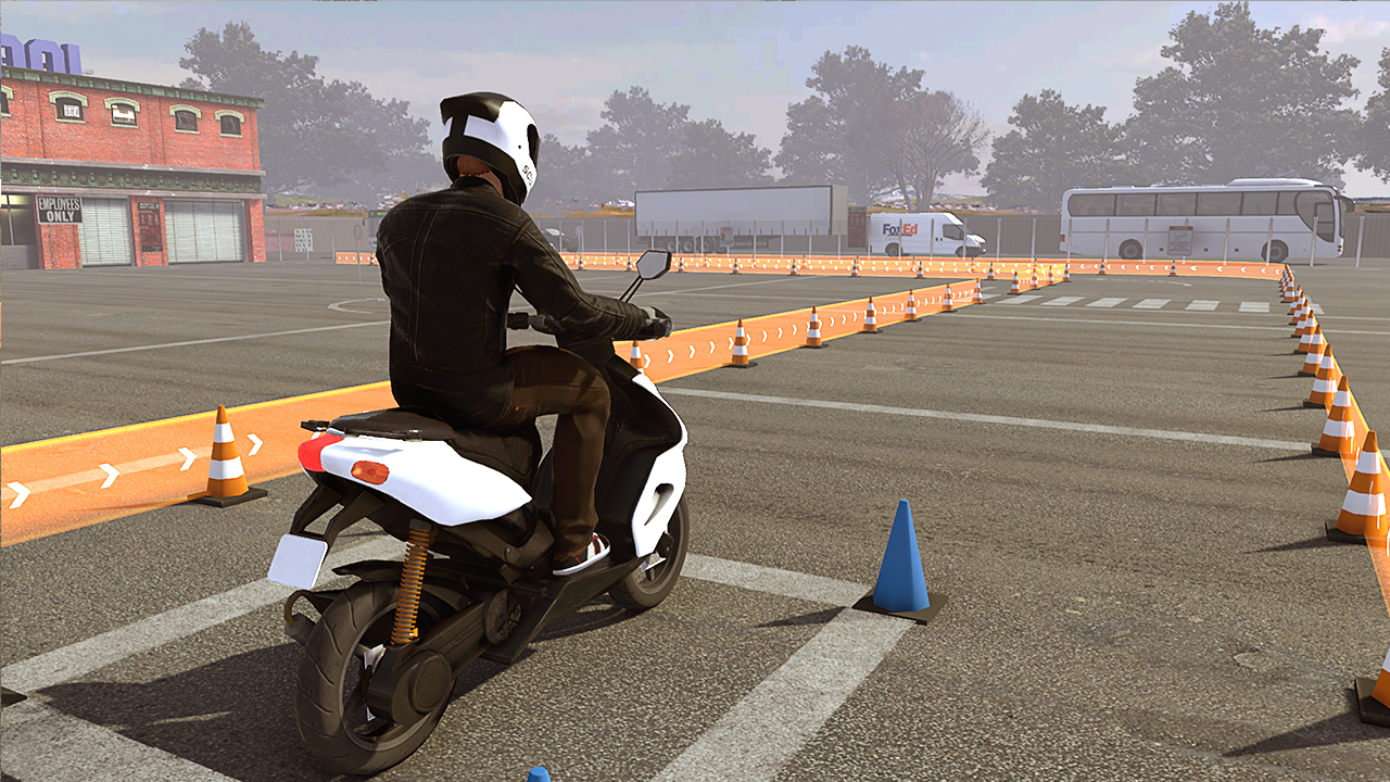اسکرین شات 1 بازی RX 100 Bike Game: Bike Parking