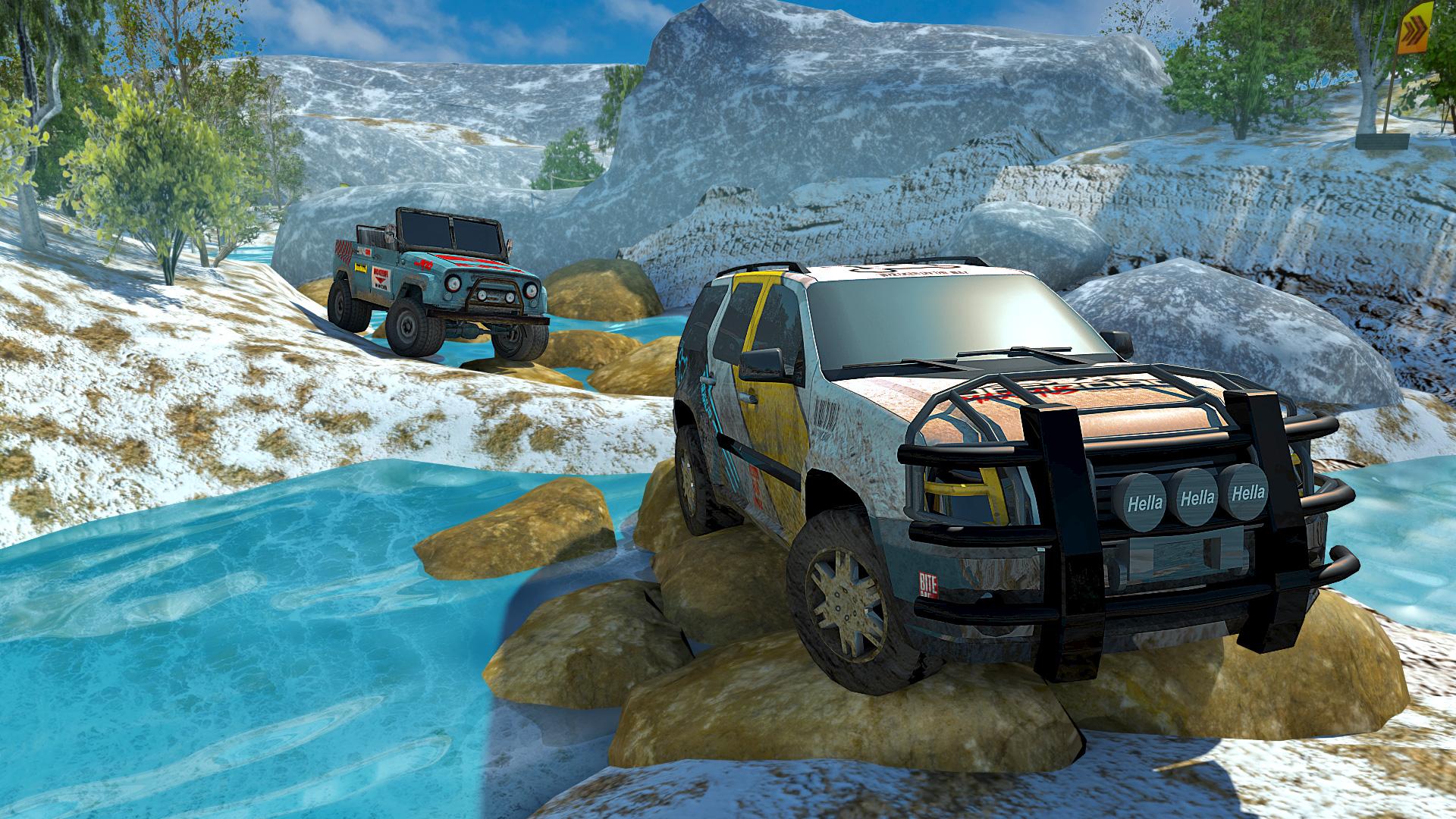 اسکرین شات 2 بازی Offroad 4X4 Jeep Hill Climbing
