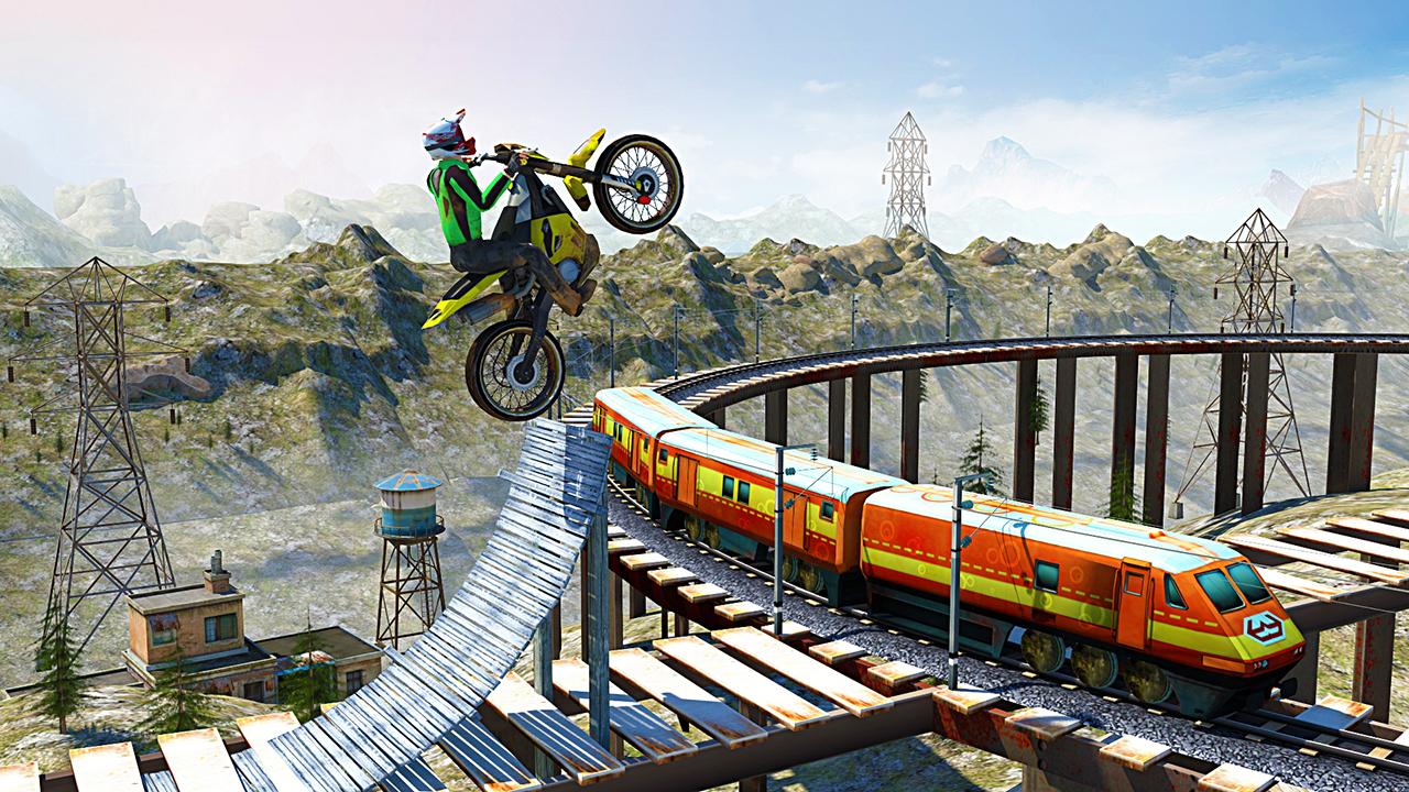 اسکرین شات 2 بازی Stunt Bike Hero