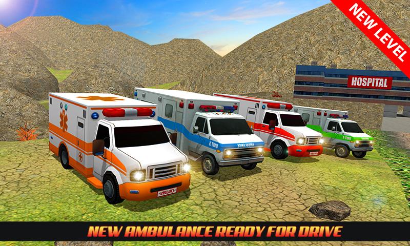 اسکرین شات 2 برنامه City Ambulance Rescue 911