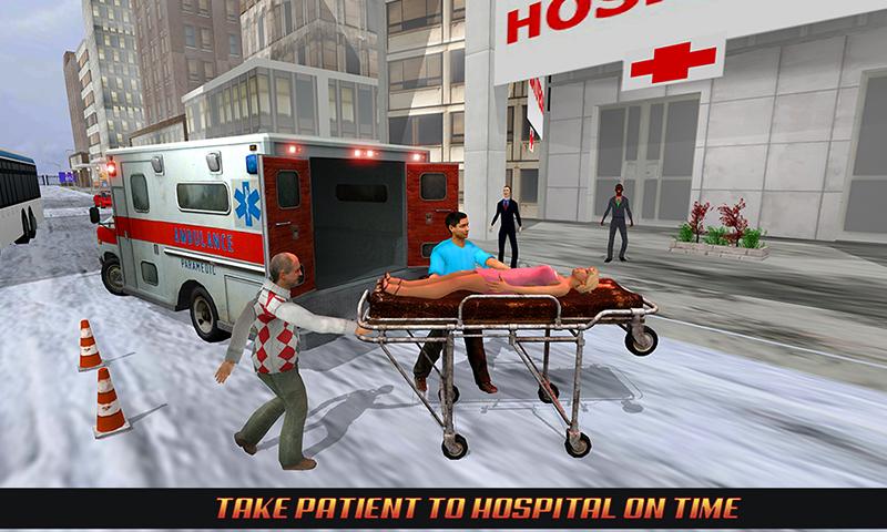 اسکرین شات 8 برنامه City Ambulance Rescue 911