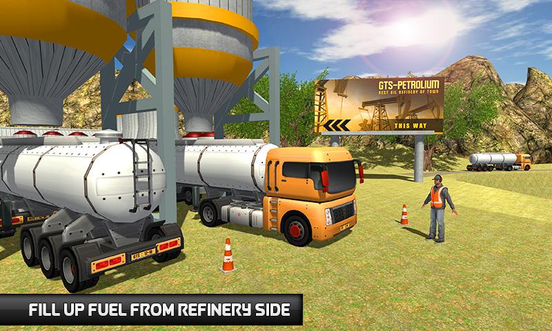 اسکرین شات 6 بازی Offroad Oil Tanker Truck Drive