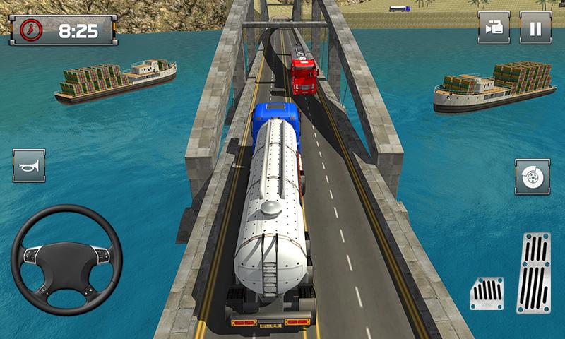اسکرین شات 1 بازی Offroad Oil Tanker Truck Drive