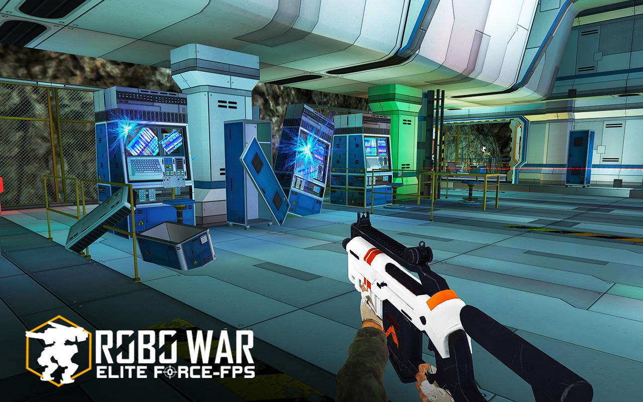 اسکرین شات 5 بازی Real Robots War Gun Shoot 3D